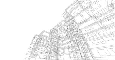 minimal geometrik mimari binalar tasarımı