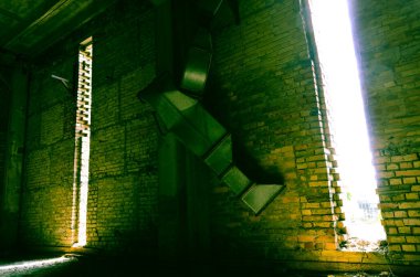 mimari sanat konsepti, minimum geometrik şekiller. 