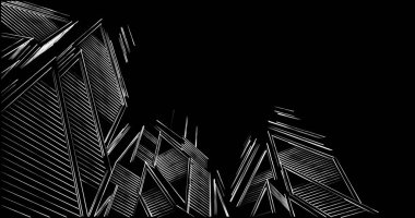 minimal geometrik şekiller, mimari çizgiler