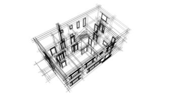 Geometrik mimari binalar tasarımı