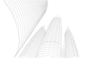 minimal geometrik şekiller, mimari çizgiler