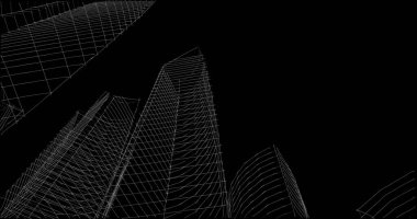 minimal geometrik şekiller, mimari çizgiler