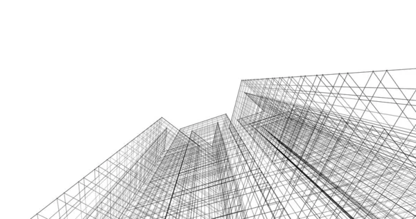 抽象的な建築壁紙のデザインデジタルコンセプトの背景 — ストック写真