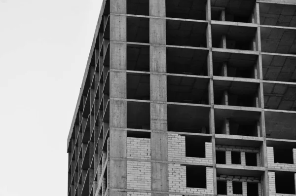 Vista Moderna Fachada Del Edificio Ciudad — Foto de Stock