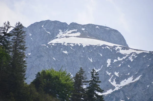 Landschap Uitzicht Bergen Natuur Achtergrond — Stockfoto