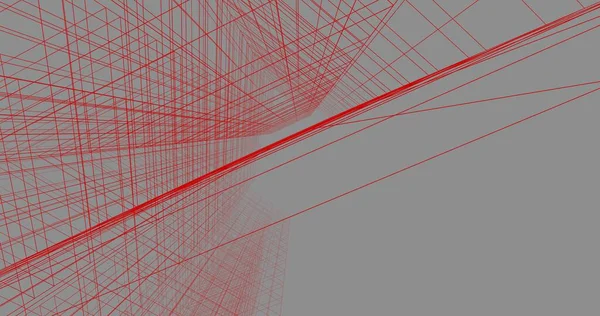 Абстрактный Архитектурный Дизайн Обоев Цифровой Концепт Фон — стоковое фото