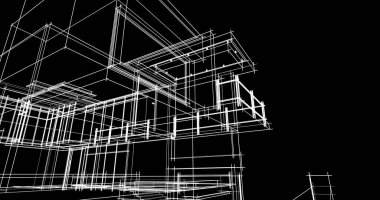 Geometrik mimari binalar tasarımı