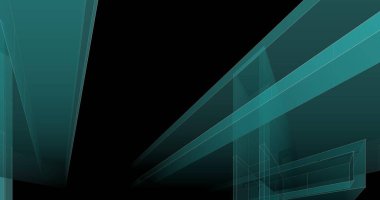 minimal çizim sanatı, geometrik mimari binalar tasarımı