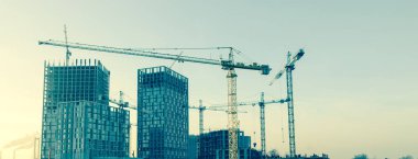 soyut mimari arka plan, bina inşaatı