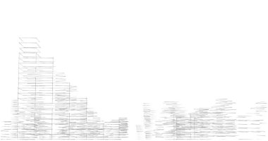 eskiz sanat geometrik mimari binalar tasarımı