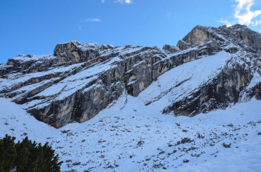 Dağların manzarası, doğa arkaplanı