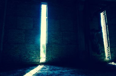 mimari sanat konsepti, minimum geometrik şekiller. 