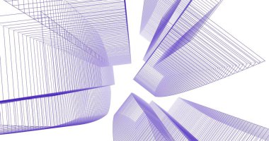 minimal geometrik şekiller, mimari çizgiler