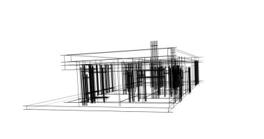 Geometrik mimari binalar tasarımı