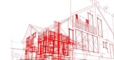 minimal geometrik şekiller, mimari çizgiler