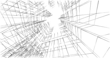 minimal geometrik mimari binalar tasarımı