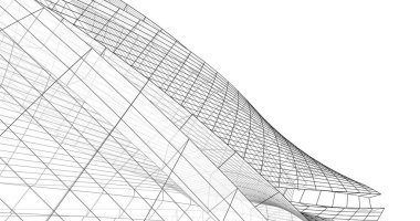 minimal geometrik mimari binalar tasarımı