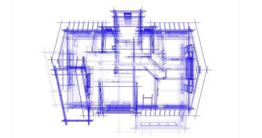 Geometrik mimari binalar tasarımı