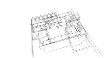 Geometrik mimari binalar tasarımı