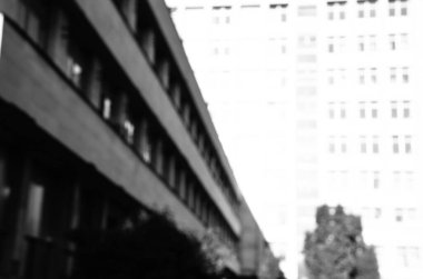 Bulanık şehir manzarası, soyut arkaplan 