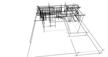 minimal geometrik mimari binalar tasarımı