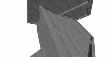 minimal geometrik şekiller, mimari çizgiler