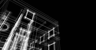 Geometrik mimari binalar tasarımı