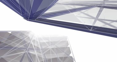 minimal geometrik mimari binalar tasarımı