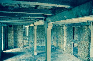 mimari sanat konsepti, minimum geometrik şekiller. 