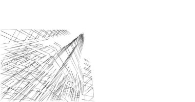 Geometrik mimari binalar tasarımı