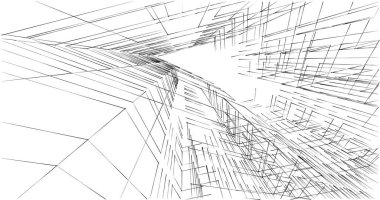 Geometrik mimari binalar tasarımı