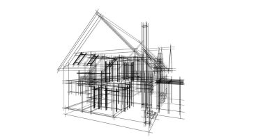 minimal geometrik mimari binalar tasarımı