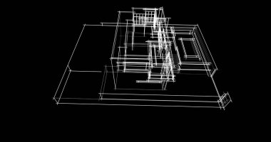 Geometrik mimari binalar tasarımı
