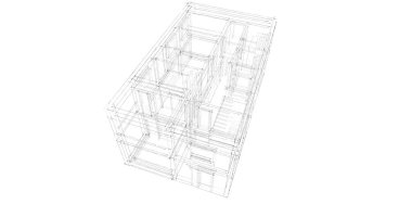 Geometrik mimari binalar tasarımı