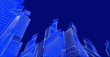 minimal geometrik şekiller, mimari çizgiler