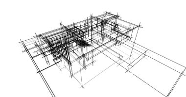 minimal geometrik mimari binalar tasarımı