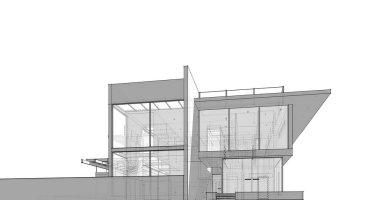 minimal geometrik mimari binalar tasarımı