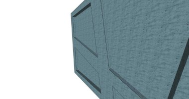 minimal geometrik şekiller, mimari çizgiler