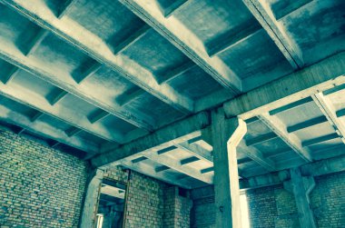 mimari sanat konsepti, minimum geometrik şekiller. 