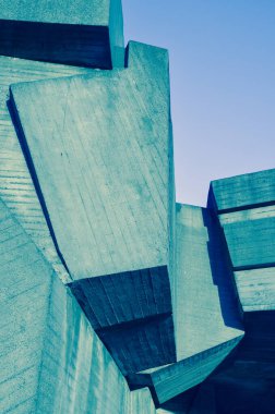 minimal geometrik şekiller, mimari çizgiler