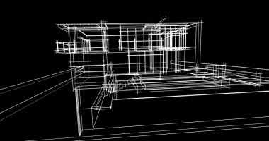Geometrik mimari binalar tasarımı