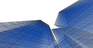 minimal geometrik şekiller, mimari çizgiler