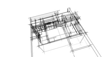 minimal geometrik mimari binalar tasarımı