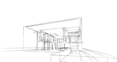 Geometrik mimari binalar tasarımı