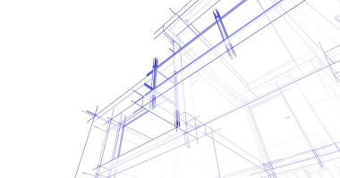 minimal geometrik şekiller, mimari çizgiler