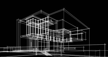 Geometrik mimari binalar tasarımı