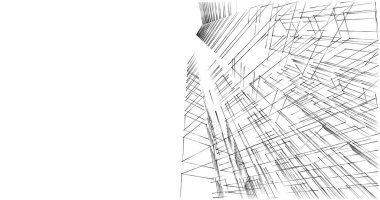 Geometrik mimari binalar tasarımı