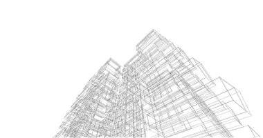 minimal geometrik mimari binalar tasarımı