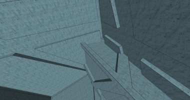 minimal geometrik şekiller, mimari çizgiler