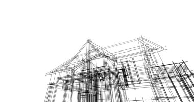 minimal geometrik mimari binalar tasarımı